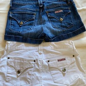 2 Hudson Jeans Shorts 27